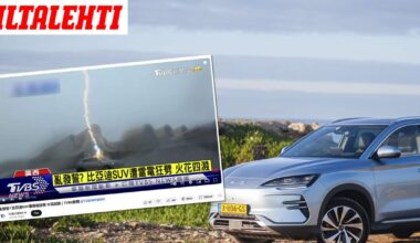 Salama iski sähköautoon peräti kolme kertaa – Tällainen on lopputulos