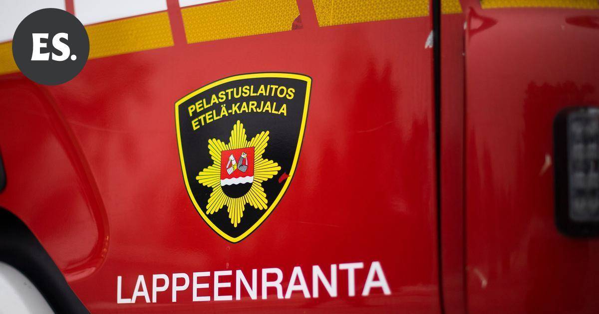 Lappeenrannassa kahden auton törmäys – toinen autoista syttyi palamaan | Paikalliset