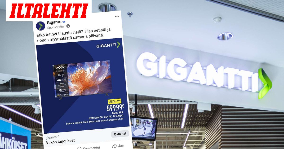 Sami oli syömässä ja näki Gigantin tarjouksen – Koko ruokaseurue huvittui