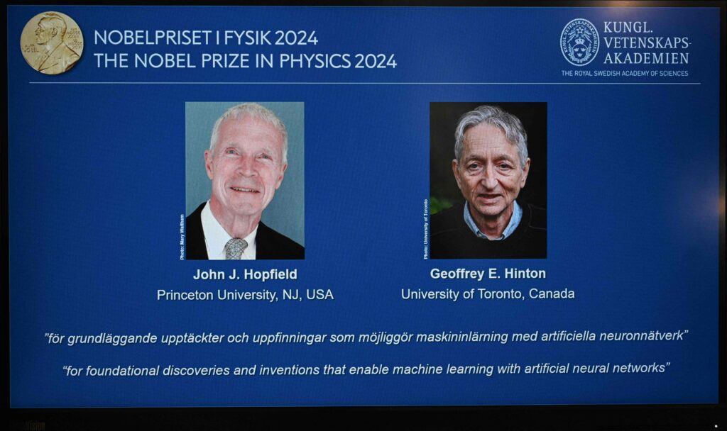 Fysiikan Nobel tekoälyn mahdollistajille - Suomenmaa.fi