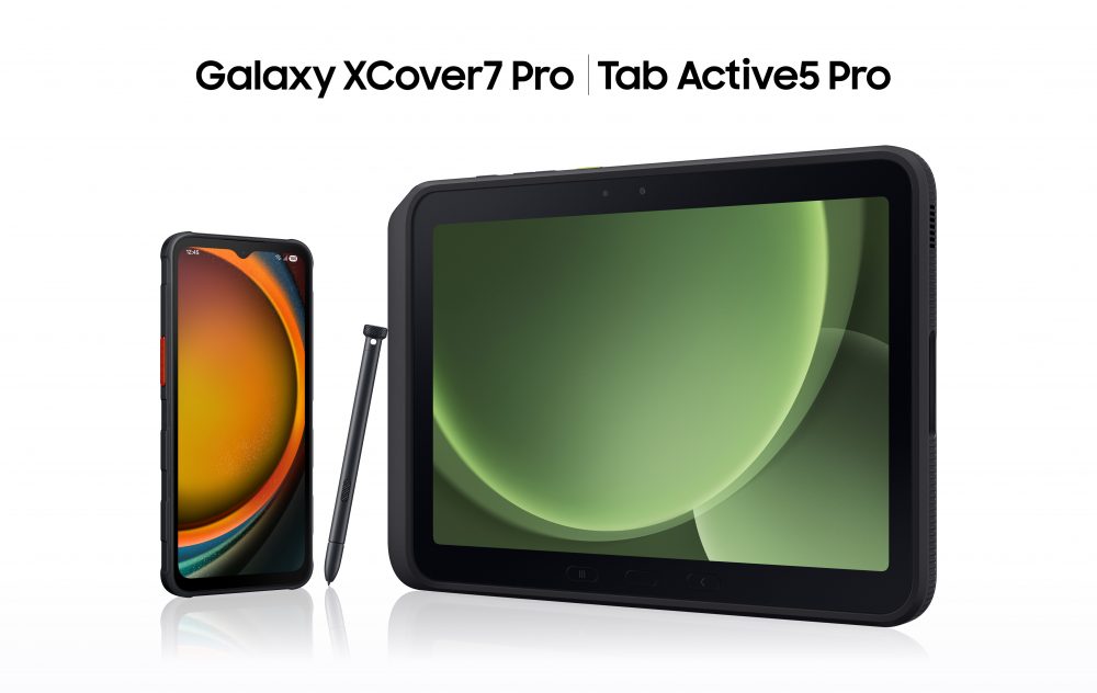 Samsung Mobile Galaxy XCover7 Pro ja Galaxy Tab Active5 Pro -kestävät laitteet dl1 e1744632287453