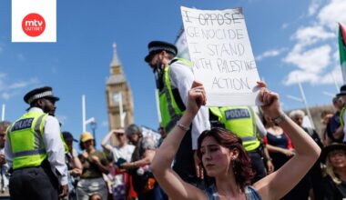 AOP Palestine Action -mielenosoitus Lontoossa