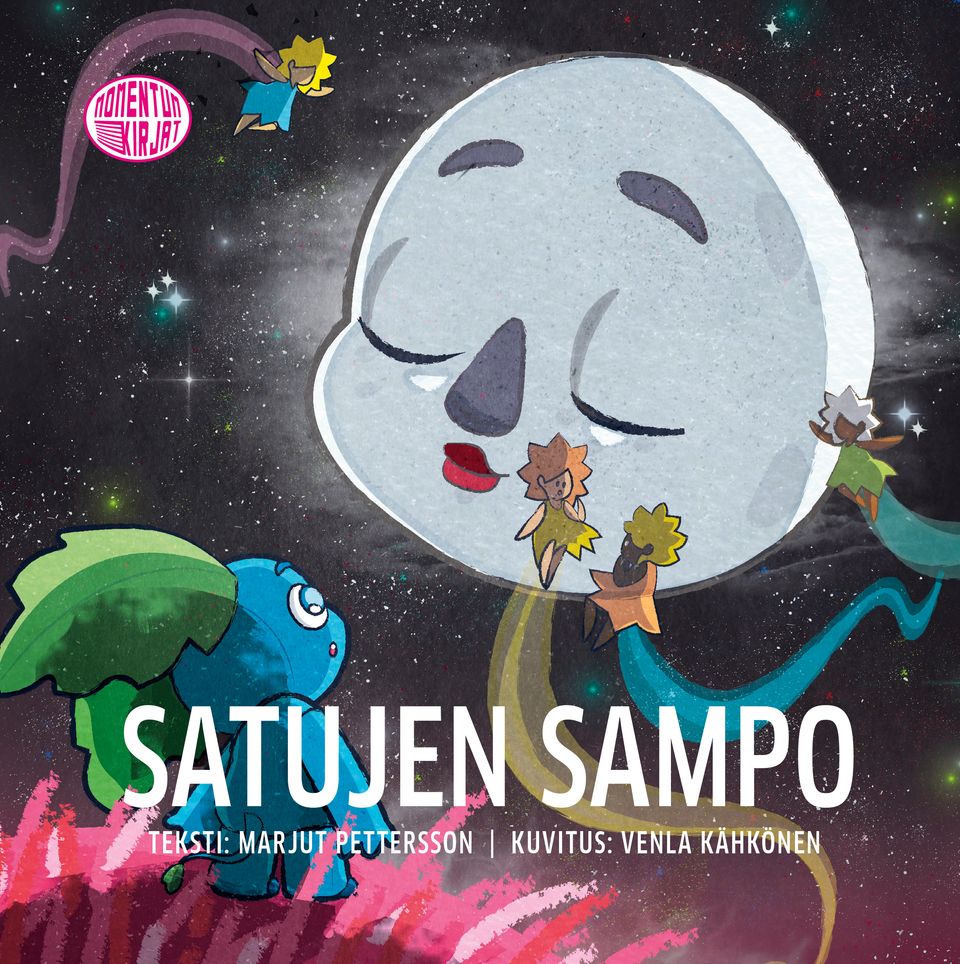 Satujen Sampo on lasten kuvakirja, jonka voi lukea tai laulaa