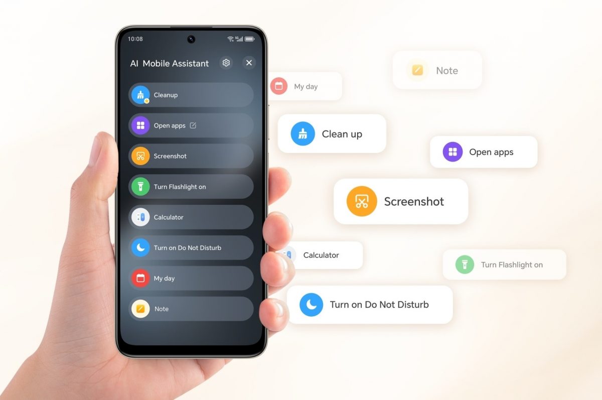 Honor 400 Smart 5G:ssä on AI-toimintopainike.