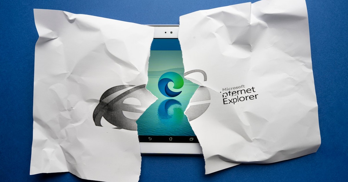 Edge-päivitys poistaa Internet Explorerin tietokoneeltasi