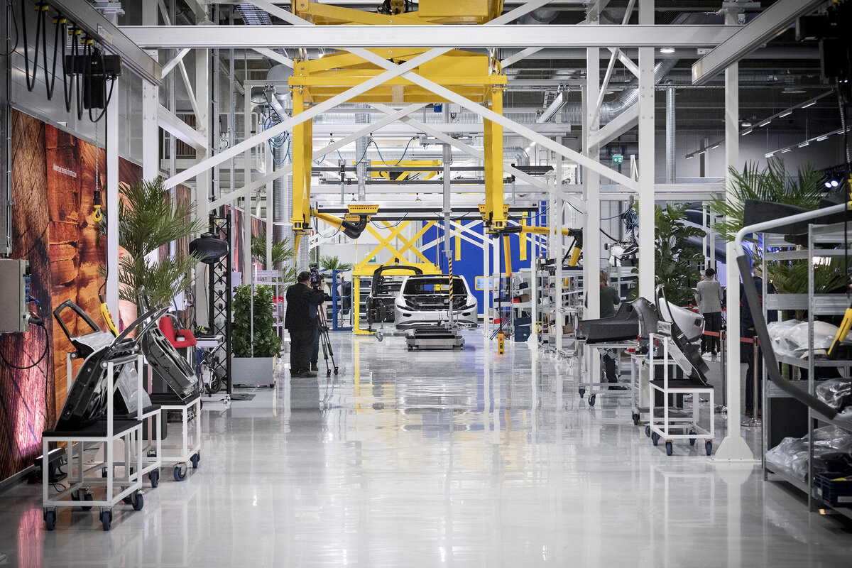 Uudenkaupungin autotehtaalla on kokeiltu uudenlaista teknologiaa.