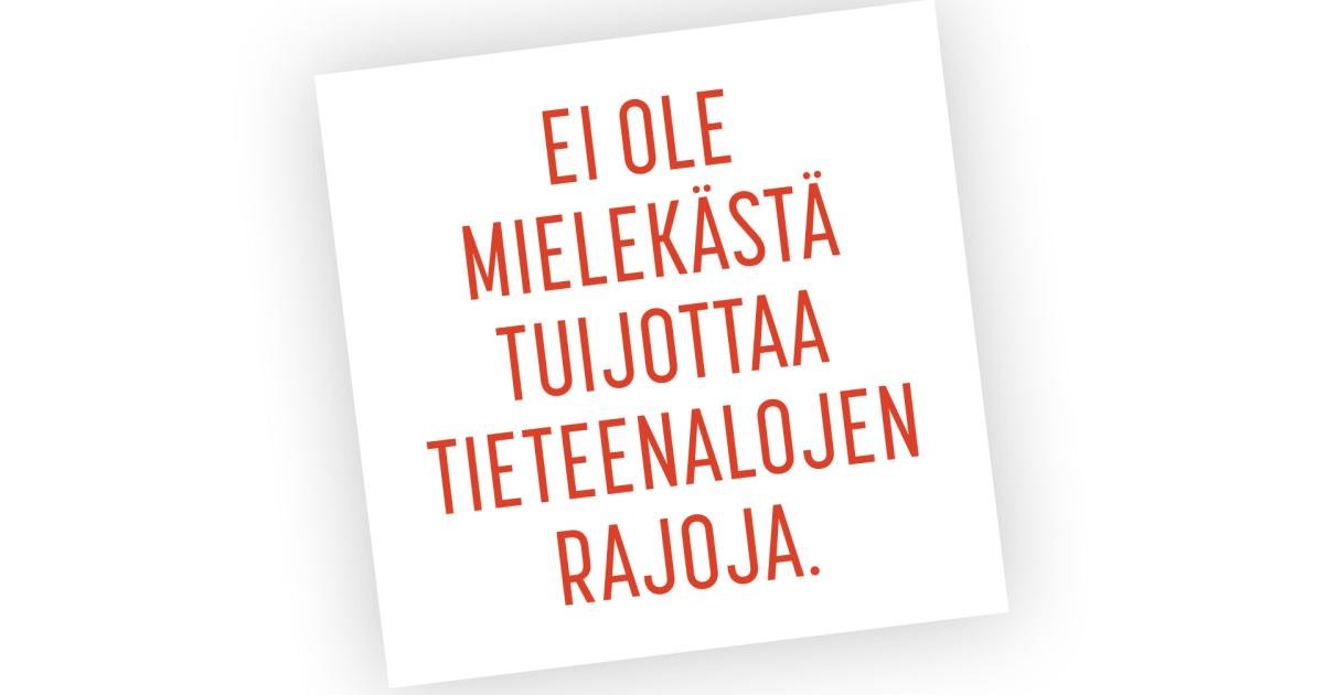 Tekoäly vei Nobelit | Helsingin yliopisto