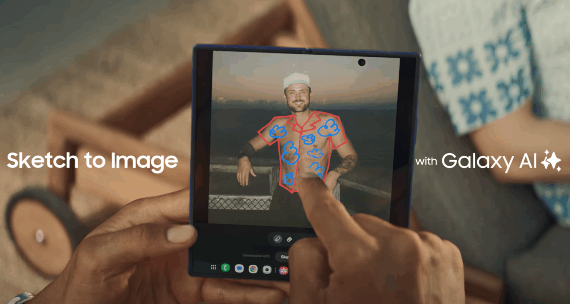 Samsung naljailee Applelle ja iPhone-faneille uudessa Galaxy Z Fold 7 -mainoksessa