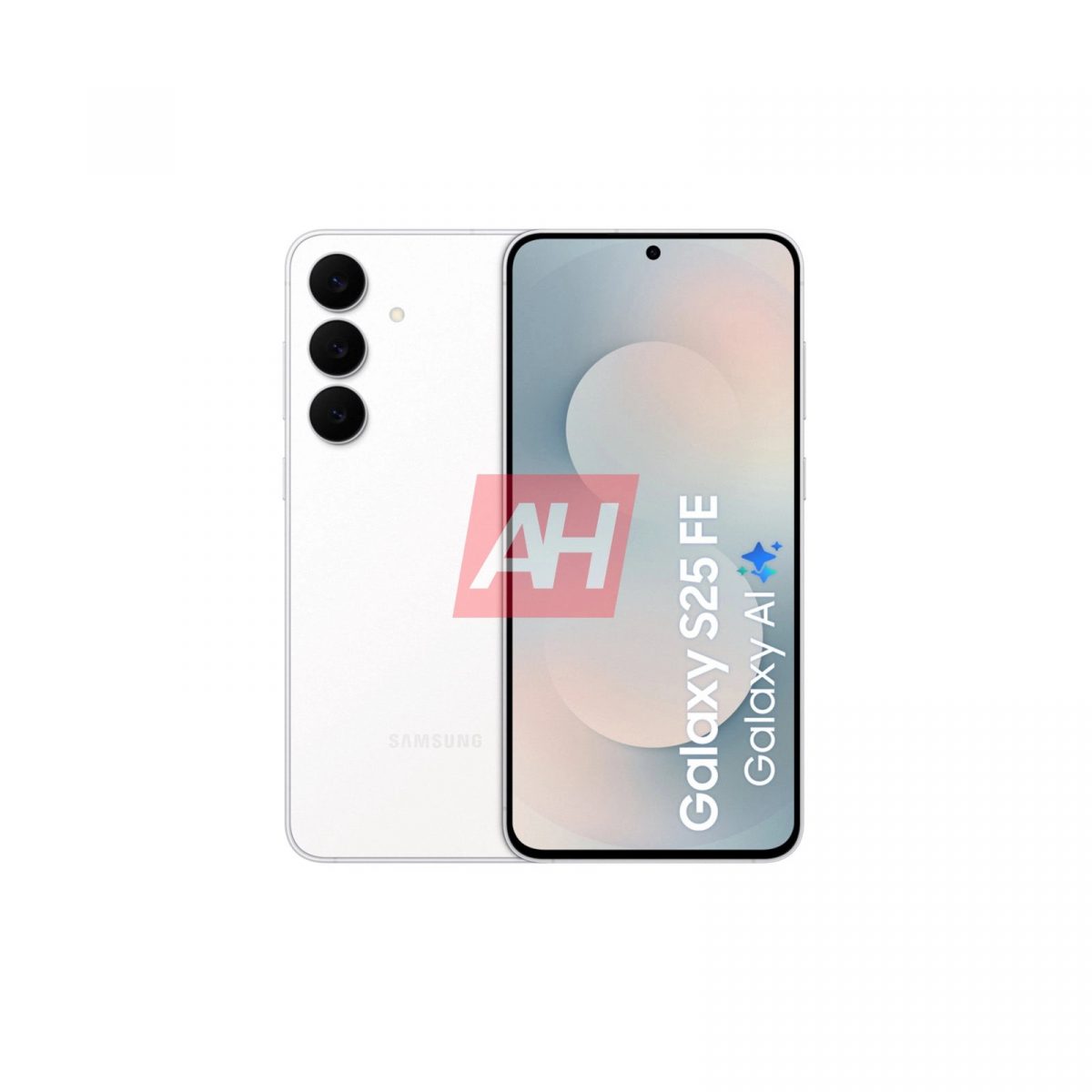 Samsung Galaxy S25 FE, White. Kuva: Android Headlines.