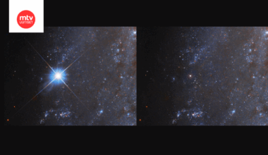 Hubble-avaruusteleskoopin ottamat kuvat näyttävät supernovaräjähdyksen himmenemisen vuoden aikana