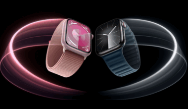 Kuvassa syksyllä 2023 esitelty Apple Watch Series 9.