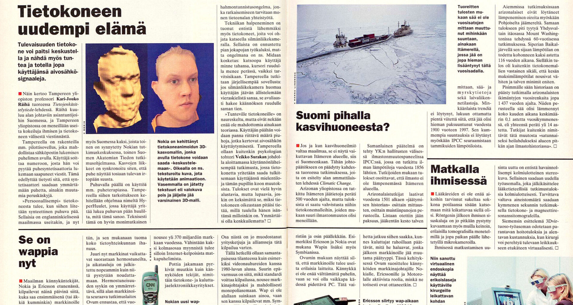 Internet kiihdytti Nokian ja Ericssonin kilpailua vuonna 1999