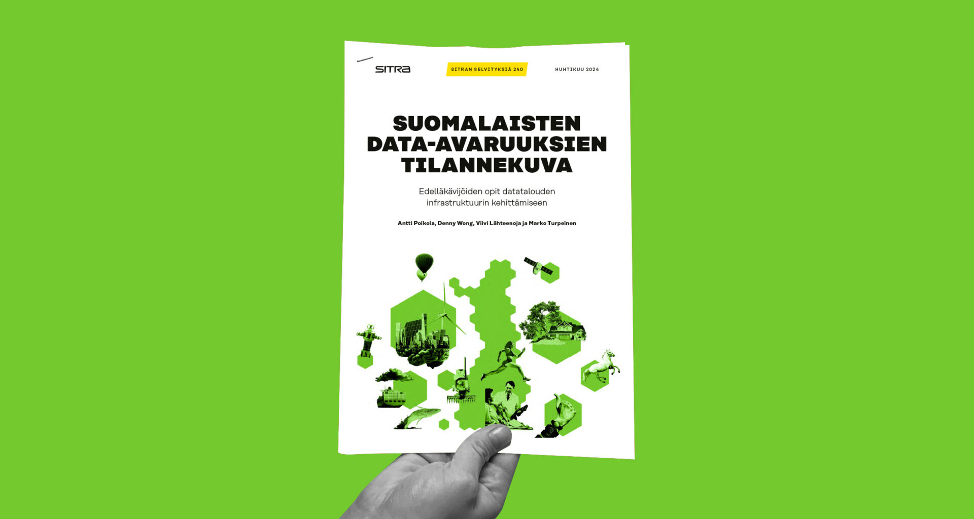 Suomalaisten data-avaruuksien tilannekuva - Sitra