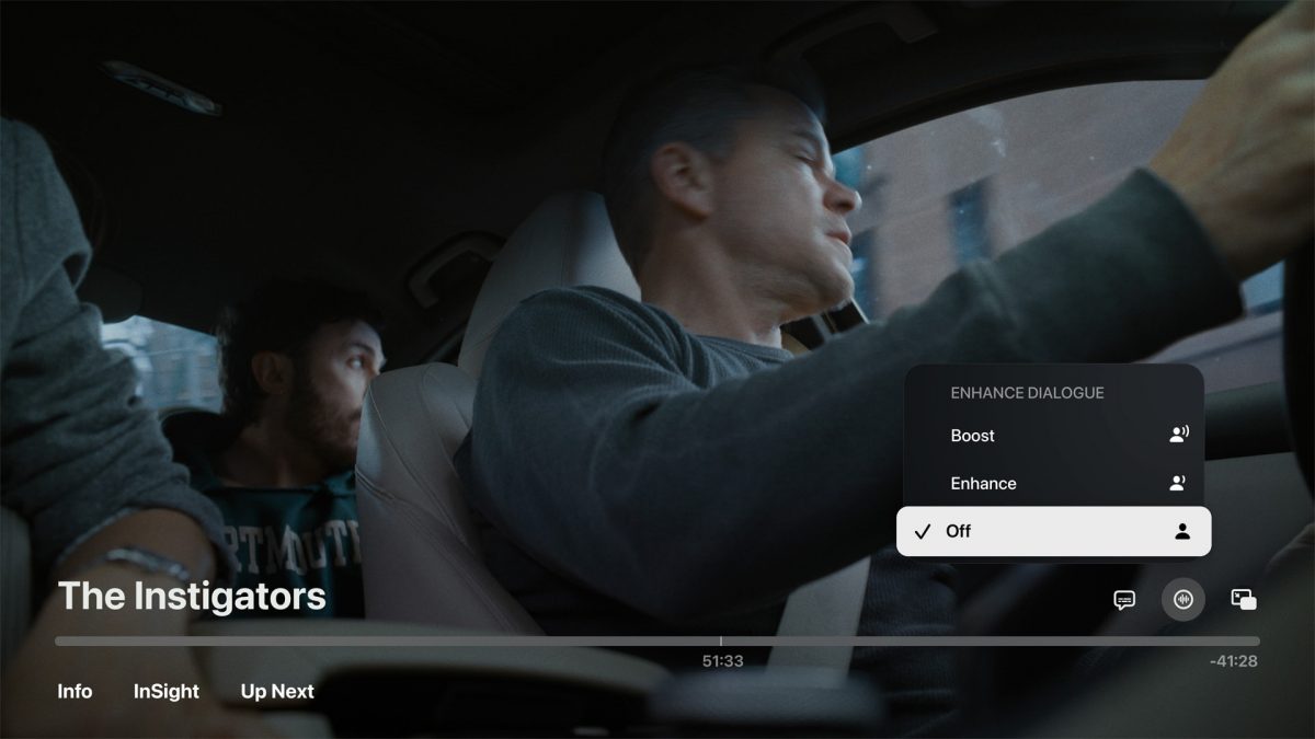 tvOS 18 tuo Paranna dialogia -ominaisuuden laajemmin saataville.