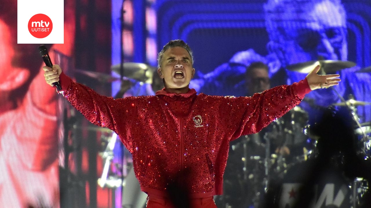 Jännitys tiivistyy – Robbie Williamsin illan Helsingin-konserttiin on saavuttu Englannista asti