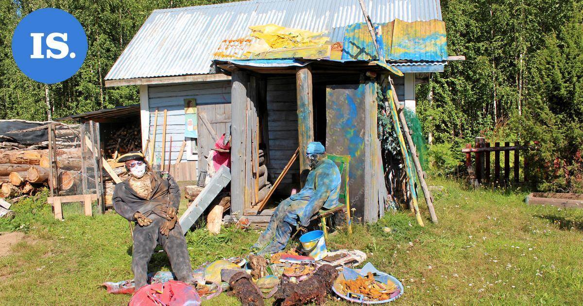 Putikkolainen Arto Rinkinen on tehnyt pihapuistoonsa Trumpistakin patsaan ja pyysi Stubbia vierailulle – "Hänellä on muita kiireitä" | Paikalliset