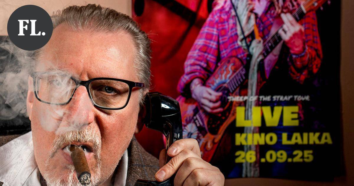 Kitto rokkaa Kino Laikassa ja unelmoi tapaavansa Kaurismäen – Keikkamyyjä "aivopesi" rouheaäänisen aussirokkarin | Paikalliset
