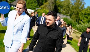 Zelenskyi ja Stubb saapuivat Tanskaan Pohjoismaiden ja Baltian maiden kokoukseen – pääministeri Frederiksen otti vastaan | Uutissuomalainen
