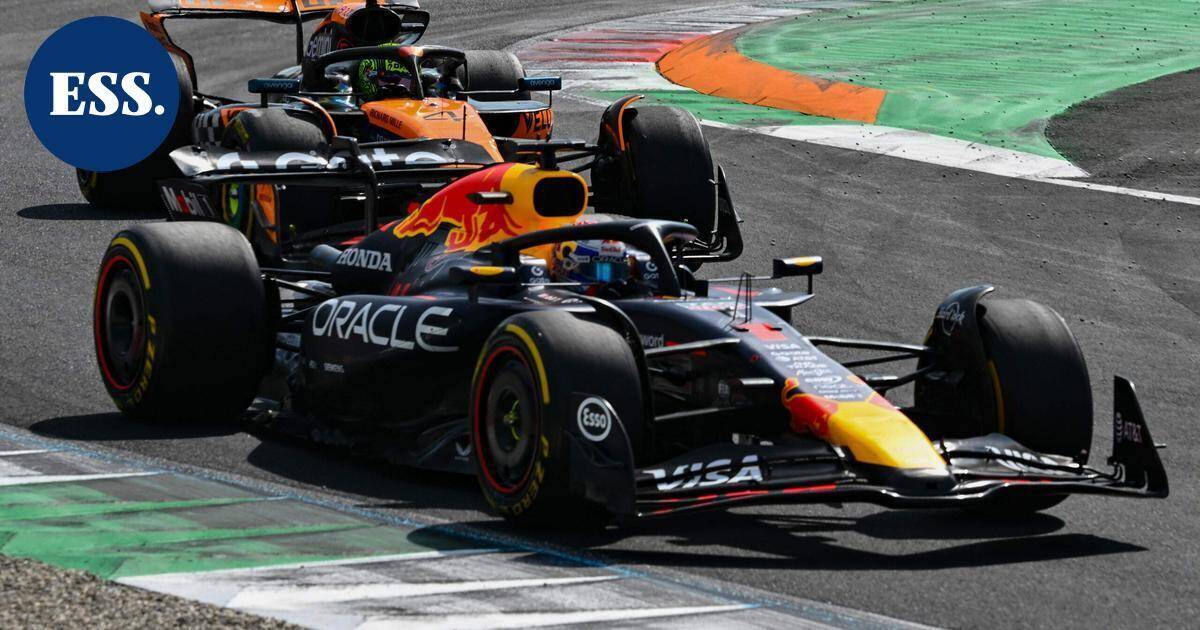 Verstappen hurjistui Monzassa ennätysvauhtiin – McLarenit kestivät kyytiä vain alkukierrokset | Urheilu