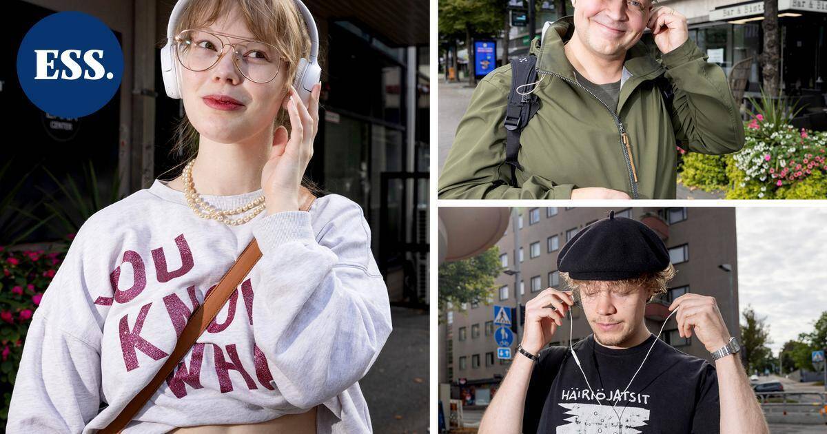 Kysely | Musiikkia, äänikirjoja, podcasteja vai jotain muuta? ESS kysyi, mitä vastaantulijat kuuntelivat kuulokkeillaan - Etelä-Suomen Sanomat