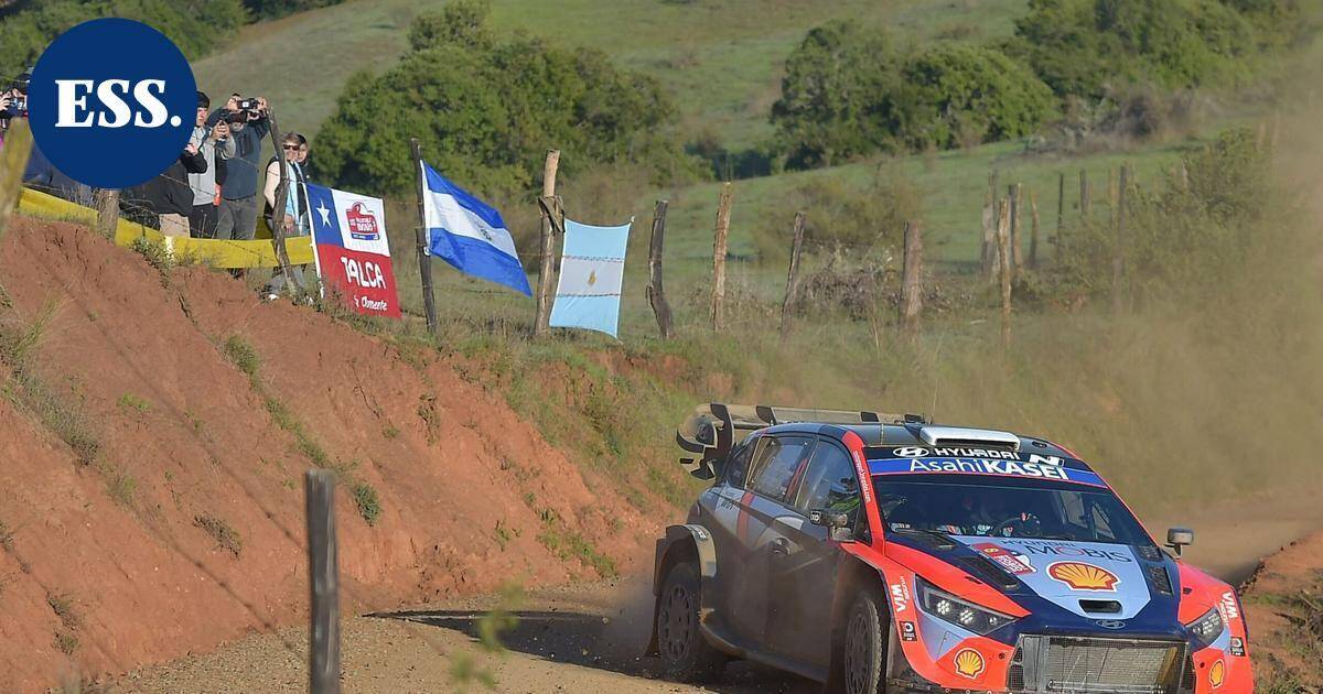 Draamaa Chilen MM-rallissa – Ott Tänak keskeytti | Urheilu