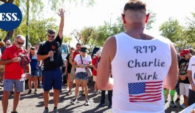 Oikeistoaktivisti Charlie Kirkin muistotilaisuus pidetään jalkapallostadionilla Arizonassa, Yhdysvaltain johtoa odotetaan paikalle | Uutissuomalainen