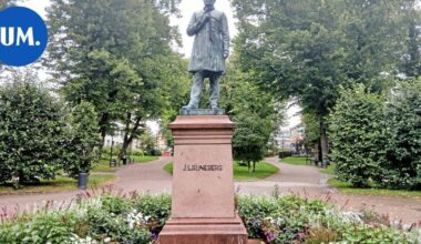 Runebergin patsas sai uuden asusteen: "On hänellä joskus ollut huivikin" | Paikalliset