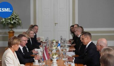 Presidentti Stubb piti tiedotustilaisuuden Latvian presidentti Rinkēvičsin kanssa | Uutissuomalainen