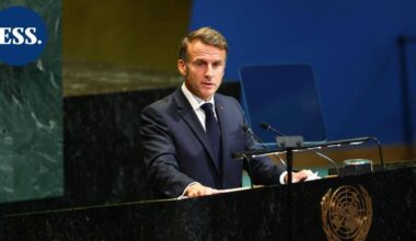 Macron ilmoitti YK:ssa Ranskan tunnustavan Palestiinan valtion – "Rauhan aika on tullut" | Uutissuomalainen