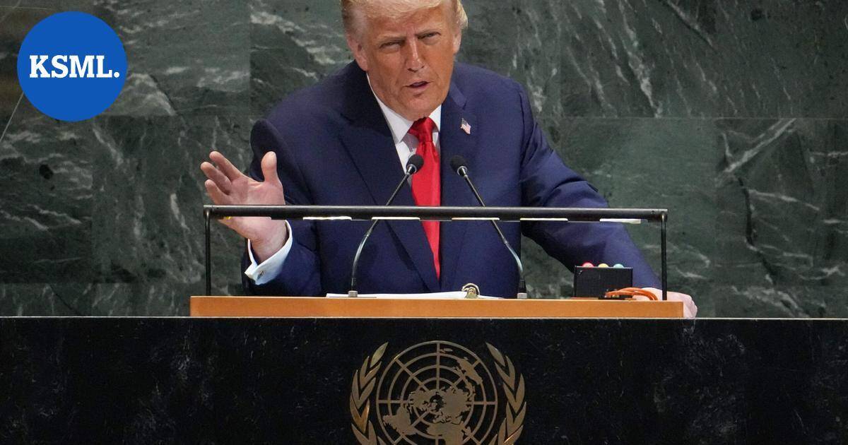 Trump antoi maailmanjärjestön kuulla kunniansa YK-puheessaan | Uutissuomalainen