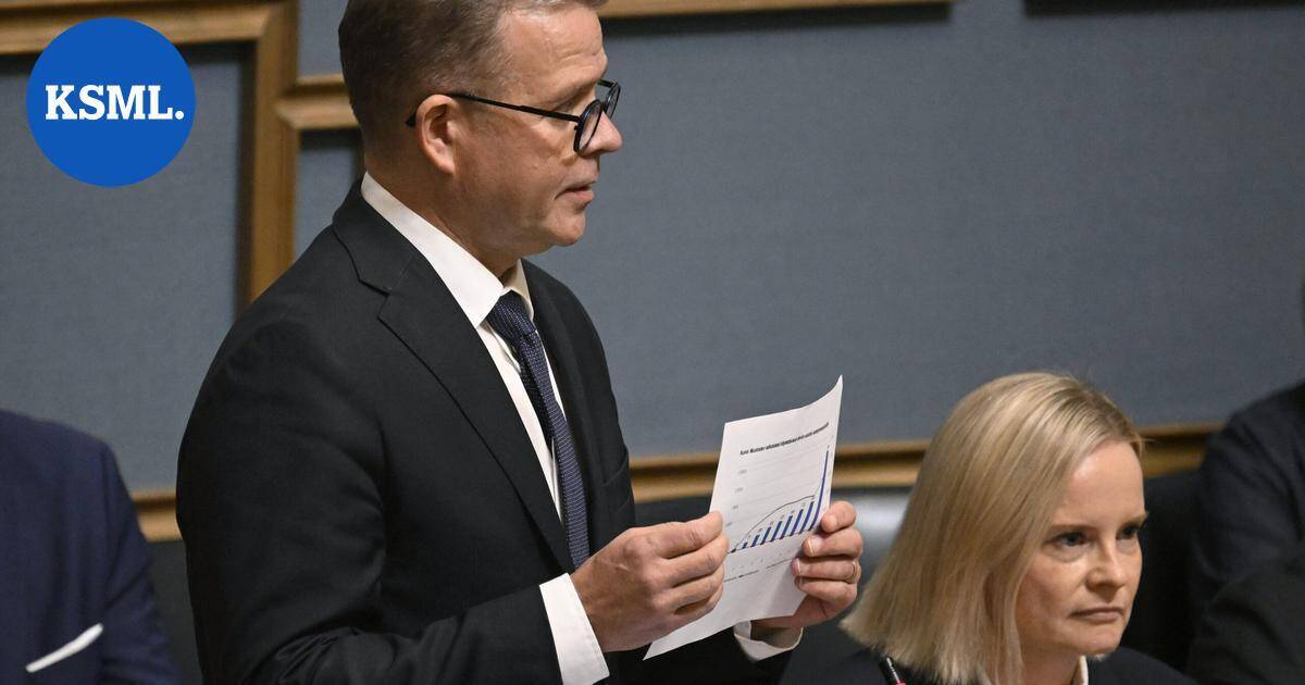 SDP hyökkäsi kyselytunnilla Orpon verolupausten kimppuun – "Ihminen ei ole desiili" | Uutissuomalainen