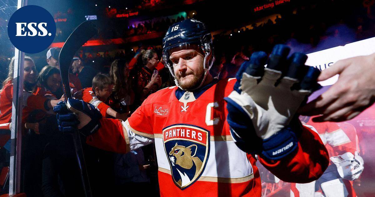 Floridasta huolestuttavia tietoja: Barkov autettiin jäältä | Urheilu