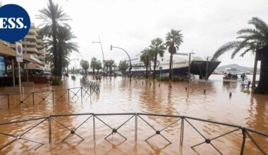 Ibizan lomasaarella pahoja tulvia, Valencian sateet helpottivat | Uutissuomalainen