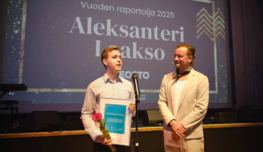 Perniöläinen muusikko sai erikoisen tittelin: Aleksanteri Laakso on Vuoden raportoija
