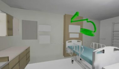 Sairaalaa suunnitellaan virtuaalitodellisuudessa – hoitaja voi vaikuttaa kaapin paikkaan