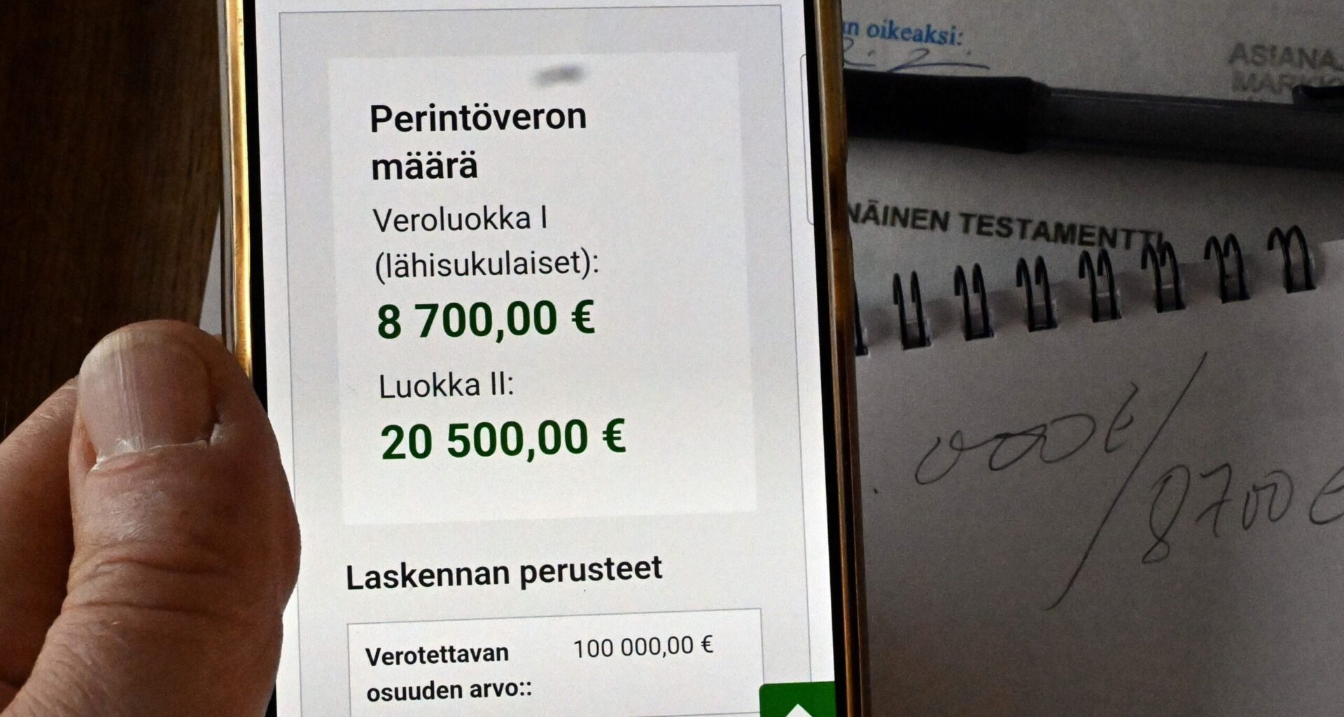 Pätemättömällä testamentilla ei tee mitään