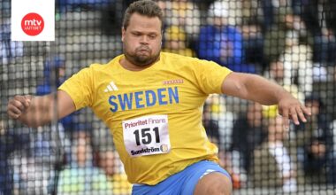 Daniel Ståhl heitti 69,90 MM-karsinnassa.