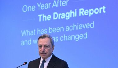 Mario Draghi varoittaa: EU:n toimettomuus vie kilpailukyvyn