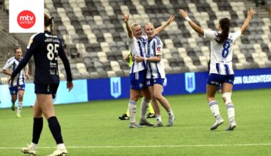 HJK juhli Suomen Cupia myös naisissa.