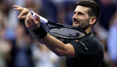 Novak Djokovic ylsi huimaan tennistemppuun – jätti taakseen Roger Federerin | Urheilua lyhyesti