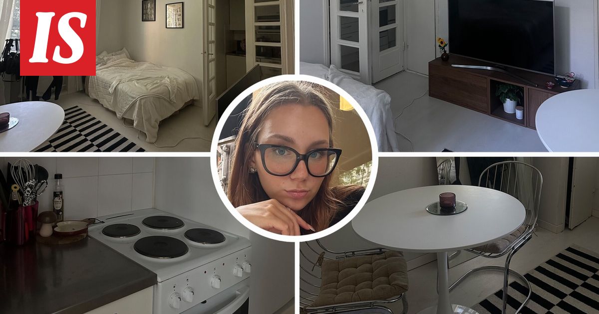 20-neliöinen yksiö – Jenni, 19, esittelee kotinsa