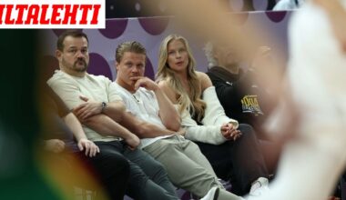Tässä ovat Mikael Granlund ja Kukka-vaimo
