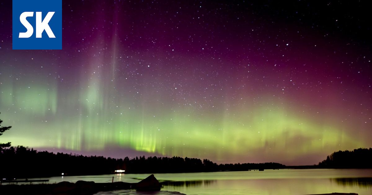 Eteläisessäkin Suomessa voi nähdä revontulia, kertoo Ilmatieteen laitos