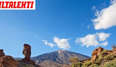 Teneriffalla tapahtuu jotain poikkeuksellista