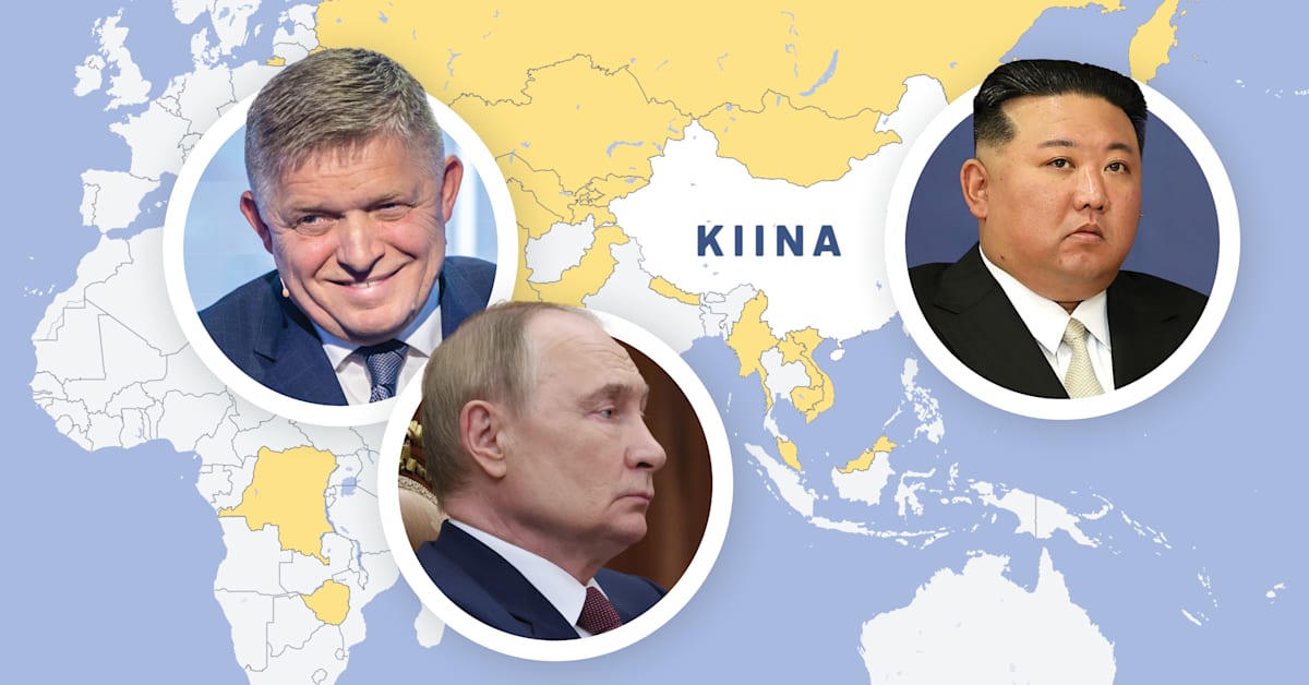 Pekingin paraati paljastaa: näiden maiden johtajat eivät mielistele länttä | Ulkomaat