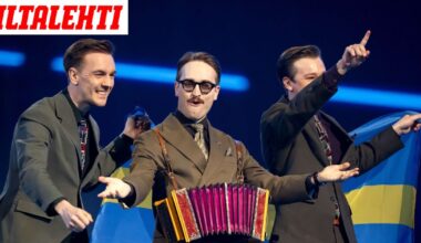 KAJ putsasi pöydän palkintogaalassa