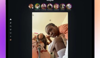 Reelsit ovat Instagramin iPad-sovelluksen keskiössä.