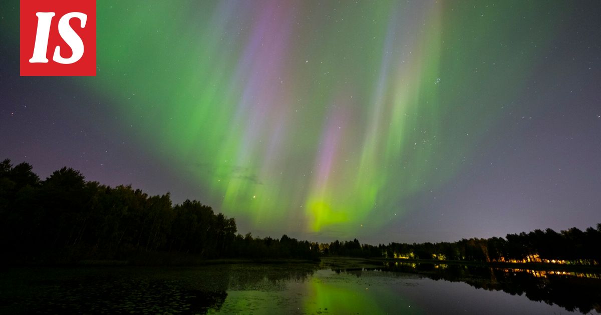 Revontulet leiskuivat Suomessa - Ilta-Sanomat