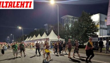 Pommiuhka EM-koriksessa – Poliisi sulki kadun