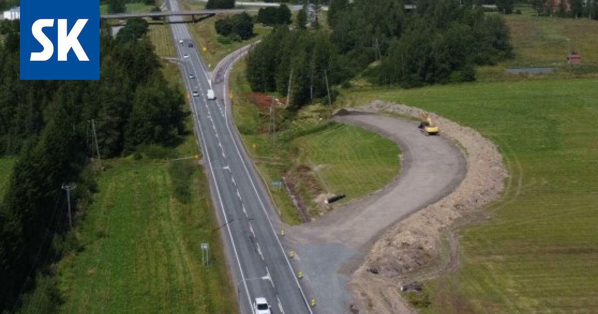 Varasilta käyttöön valtatie 2:lla Nakkilassa